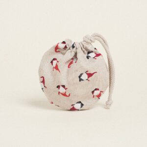 Beauty Home ΠΟΥΓΚΙ ΟΒΑΛ ΜΕ ΚΟΡΔΟΝΙ 13 x 14 cm ΜΙΝΙ ΝΑΝΟΙ