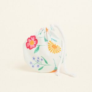 Beauty Home ΠΟΥΓΚΙ ΟΒΑΛ ΜΕ ΚΟΡΔΟΝΙ 13 x 14 cm ΠΟΠΛΙΝΑ ΛΟΥΛΟΥΔΙΑ