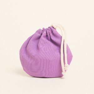 Beauty Home ΠΟΥΓΚΙ ΟΒΑΛ ΜΕ ΚΟΡΔΟΝΙ ΜΟΝΟΧΡΩΜΟ PREMIUM 13 x 14 cm