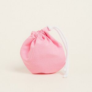 Beauty Home ΠΟΥΓΚΙ ΟΒΑΛ ΜΕ ΚΟΡΔΟΝΙ ΜΟΝΟΧΡΩΜΟ PREMIUM 13 x 14 cm