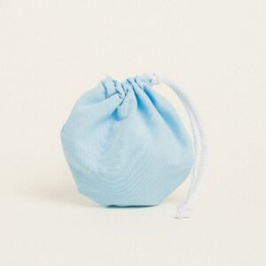 Beauty Home ΠΟΥΓΚΙ ΟΒΑΛ ΜΕ ΚΟΡΔΟΝΙ ΜΟΝΟΧΡΩΜΟ PREMIUM 13 x 14 cm