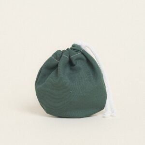 Beauty Home ΠΟΥΓΚΙ ΟΒΑΛ ΜΕ ΚΟΡΔΟΝΙ ΜΟΝΟΧΡΩΜΟ PREMIUM 13 x 14 cm