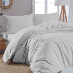 Beauty Home Πάπλωμα υπέρδιπλο μονόχρωμο Art 1999 220x240 Γκρι