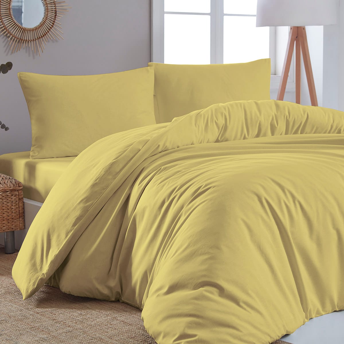 Beauty Home Παπλωματοθήκη μονή μονόχρωμη Art 1999 170x250 Κίτρινο Beauty Home Παπλωματοθήκη μονή μονόχρωμη Art 1999 170x250 Κίτρινο