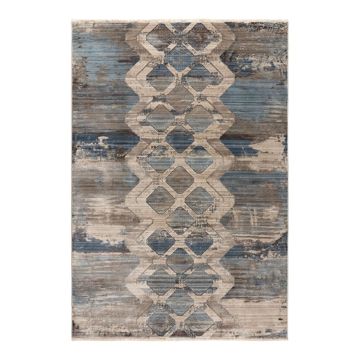 Beauty Home Πατάκι Bliss Art 9627 67x220 Μπεζ,Μόκα,Μπλε Beauty Home Πατάκι Bliss Art 9627 67x220 Μπεζ,Μόκα,Μπλε