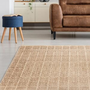 Beauty Home Χαλί Boutique Art 9820 120x170 Μπεζ