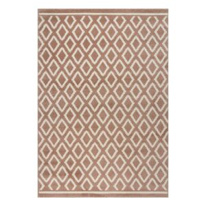 Beauty Home Χαλί Vibe Art 9575 160x230 Pink White Ροζ Λευκό