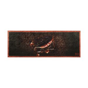 Beauty Home Πατάκι κουζίνας 9028 0.60x1.60 Μαύρο,Κόκκινο