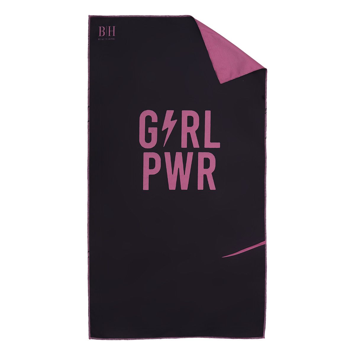 Beauty Home Πετσέτα γυμναστηρίου Microfiber Art 2207 50x90 Μαύρο,Φουξ Beauty Home Πετσέτα γυμναστηρίου Microfiber Art 2207 50x90 Μαύρο,Φουξ