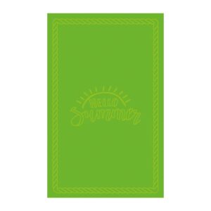 Beauty Home Πετσέτα θαλάσσης Art 2146 90x160 Πράσινο