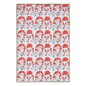 Beauty Home Πετσέτα κουζίνας διπλής όψης Microfiber Art 8653 40x60 Κόκκινο