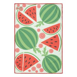 Beauty Home Πετσέτα κουζίνας διπλής όψης Microfiber Art 8655 40x60 Πράσινο,Κόκκινο