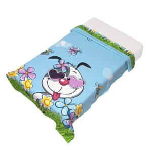 Beauty Home Πικέ βρεφική Art 5261 95x145 Γαλάζιο