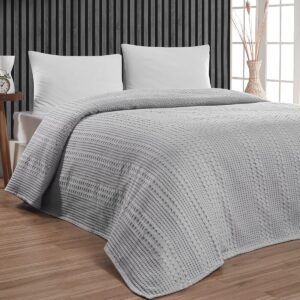 Beauty Home Πικέ μονή Division Αrt 1995 Γκρι 170x240