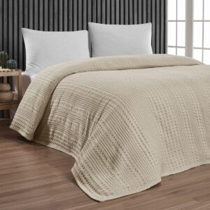 Beauty Home Πικέ υπέρδιπλη Division Αrt 1995 Εκρού 230x240