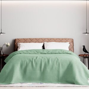 Beauty Home Πικέ υπέρδιπλη waffle Art 1990 Mint 230x240 Μέντα