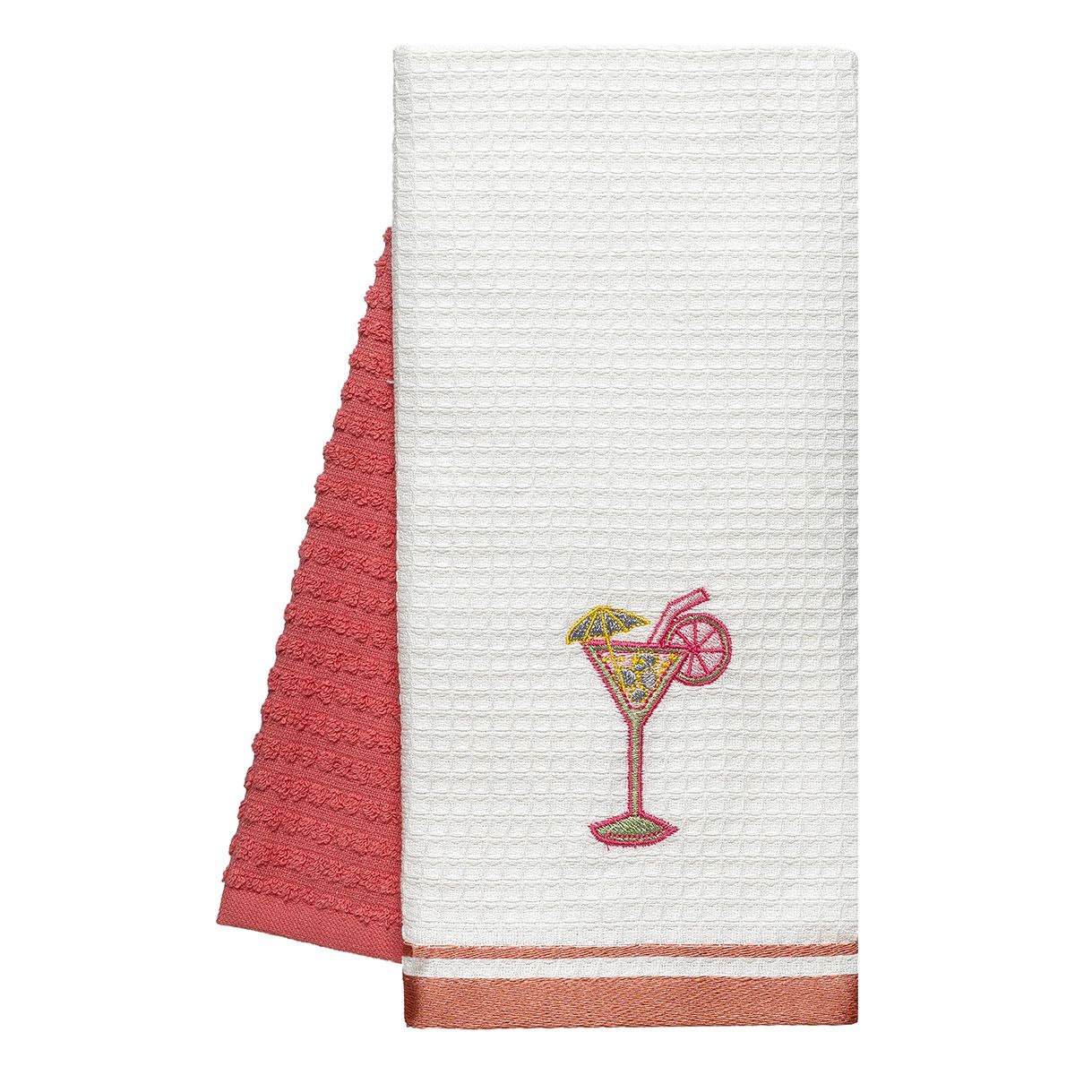 Beauty Home Ποτηρόπανα σετ 2τμχ Cocktail Art 8807 40x60 Ροδακινί Beauty Home Ποτηρόπανα σετ 2τμχ Cocktail Art 8807 40x60 Ροδακινί