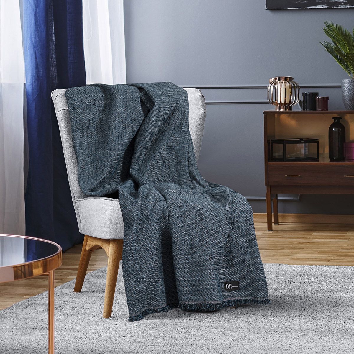 Beauty Home Ριχτάρι Διθέσιο Art 8552 180x250 Πετρόλ Beauty Home Ριχτάρι Διθέσιο Art 8552 180x250 Πετρόλ