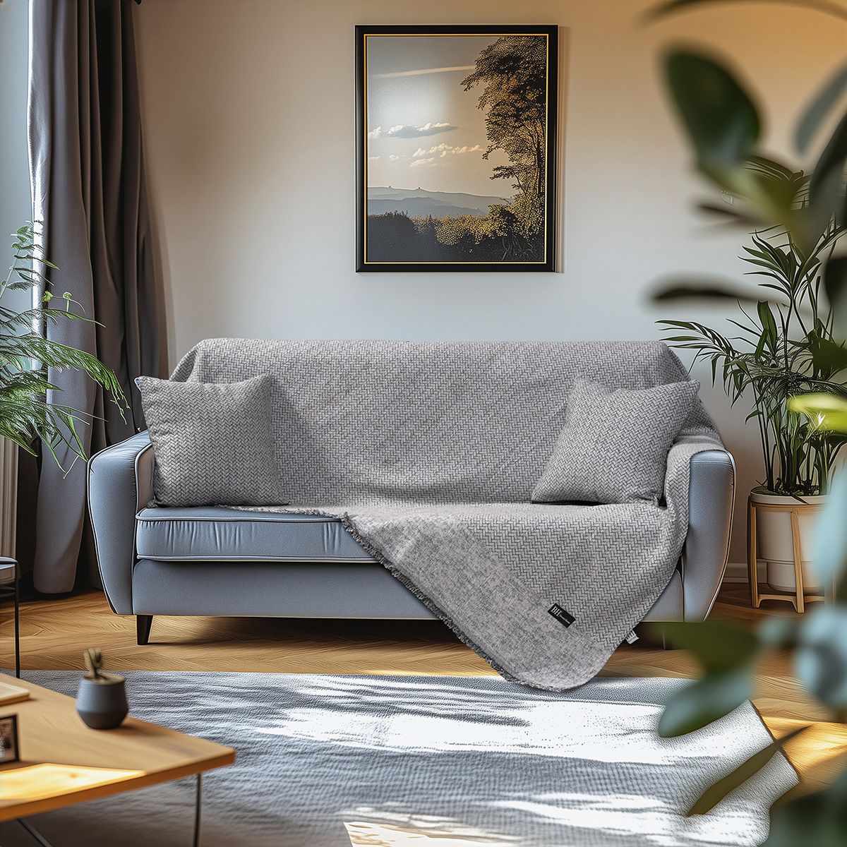 Beauty Home Μαξιλαροθήκη διακοσμητική Art 8640 45x45 Γκρι Beauty Home Μαξιλαροθήκη διακοσμητική Art 8640 45x45 Γκρι