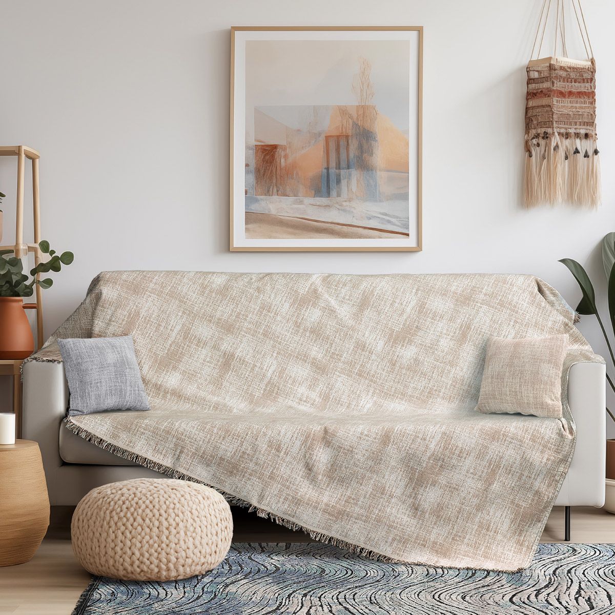 Beauty Home Σετ ριχτάρι 3τμχ Art 8711 (180x170+180x240+180x290) Μπεζ Beauty Home Σετ ριχτάρι 3τμχ Art 8711 (180x170+180x240+180x290) Μπεζ