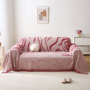 Beauty Home Ριχτάρια σετ 2τμχ Art 8611 (180x250 + 180x300) Κόκκινο