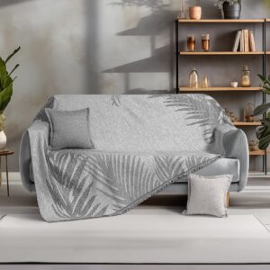 Beauty Home Ριχτάρια σετ 2τμχ Art 8635 (180x250+180x300) Γκρι