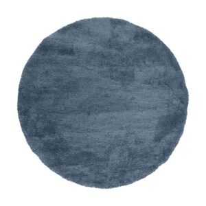 Beauty Home Ροτόντα 133x133 Fluffie Art 9611 D. Blue Μπλε