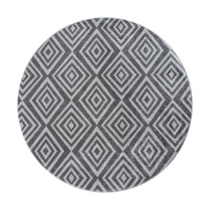 Beauty Home Ροτόντα 140x140 Azelie Art 9762-Grey Γκρι