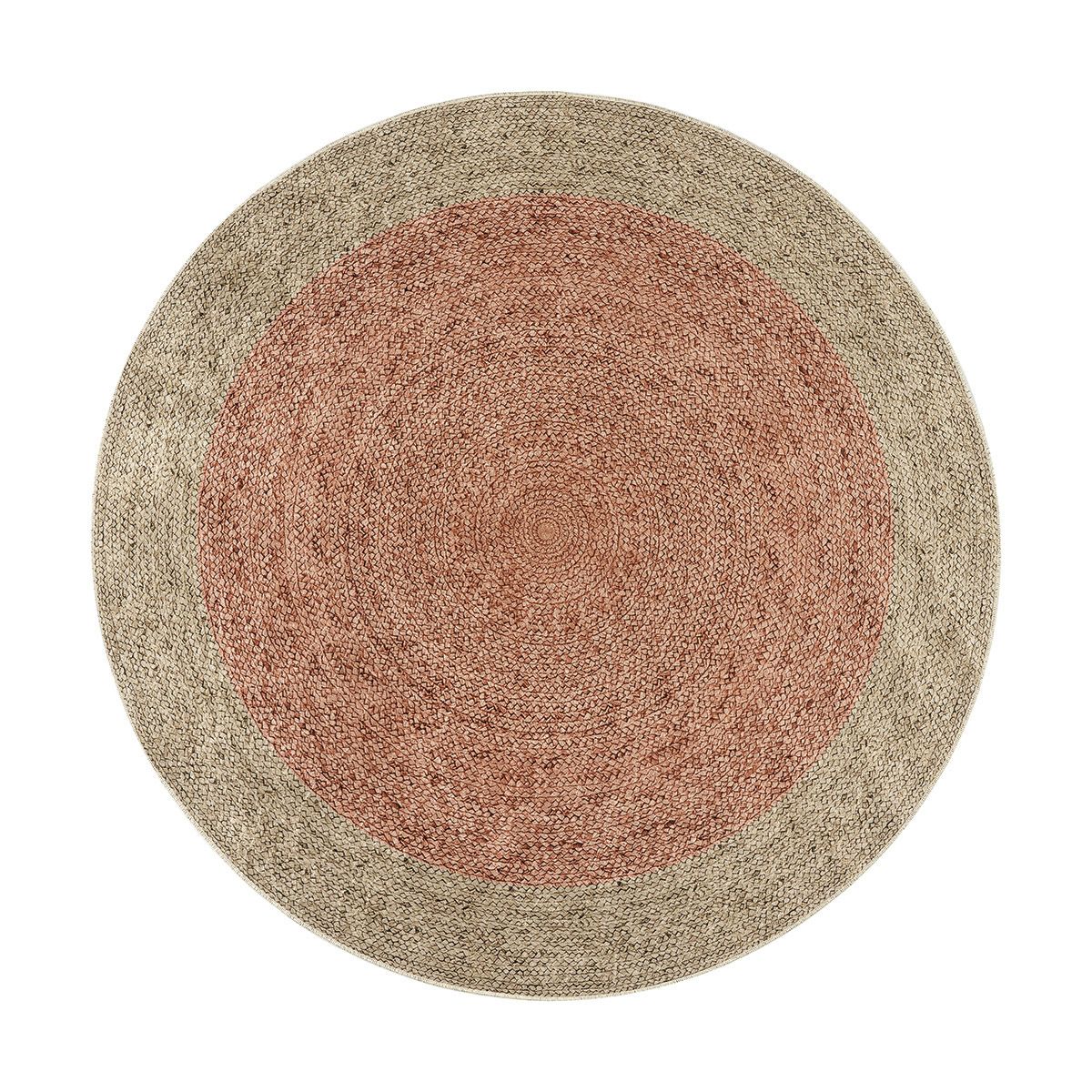 Beauty Home Ροτόντα 90x90 Jute Art 9131 Μπεζ,Ροζ Beauty Home Ροτόντα 90x90 Jute Art 9131 Μπεζ,Ροζ