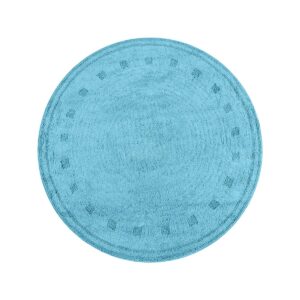 Beauty Home Ροτόντα βαμβακερή Cottony Art 9554 120x120  Σιέλ