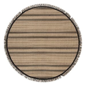Beauty Home Ροτόντα ψάθα με κρόσια Sol Art 9754 160x160 Μπεζ