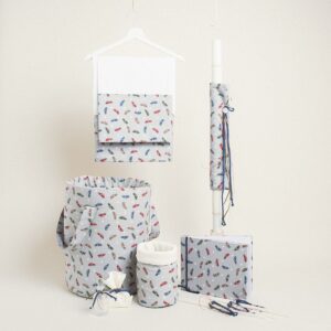 Beauty Home ΣΕΤ ΒΑΠΤΙΣΗΣ ΜΙΝΙ ΑΥΤΟΚΙΝΗΤΑΚΙΑ ΓΚΡΙ