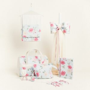 Beauty Home ΣΕΤ ΒΑΠΤΙΣΗΣ   ΤΡΙΑΝΤΑΦΥΛΛΑ ΓΑΛΑΖΙΟ ΦΟΝΤΟ