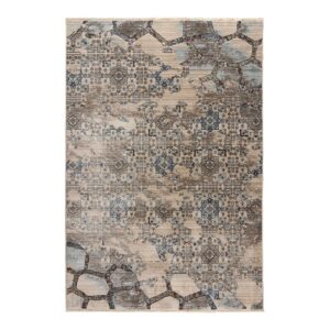 Beauty Home Σετ Κρεβ/ρας 3τμχ Bliss Art 9625 Μπεζ,Μόκα,Μπλε