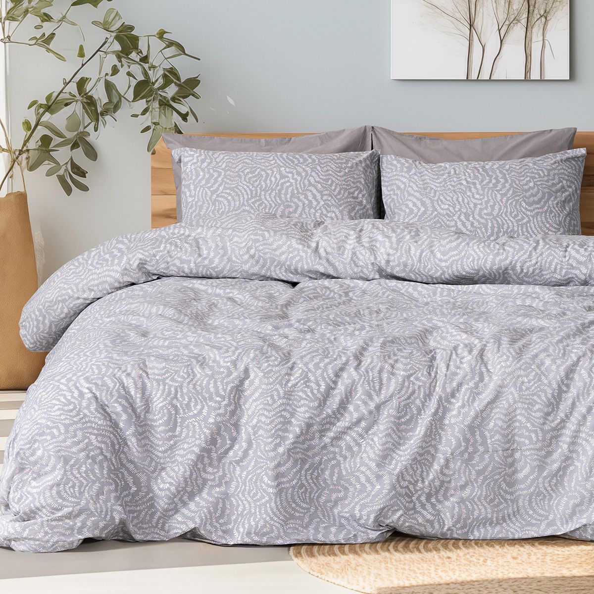 Beauty Home Σετ κουβερλί υπέρδιπλο Evie Αrt 12261 220x250 Γκρι Beauty Home Σετ κουβερλί υπέρδιπλο Evie Αrt 12261 220x250 Γκρι