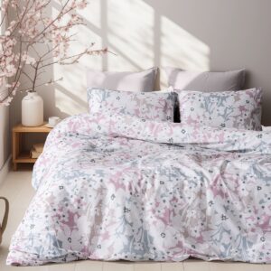 Beauty Home Ζεύγος μαξιλαροθήκες Ninet Art 12252 52x72 Γκρι,Ροζ