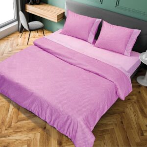 Beauty Home Ζεύγος μαξιλαροθήκες πουά JOY Art 1680 50x70 Μωβ