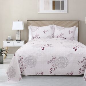 Beauty Home Σετ κουβερλί υπέρδιπλo Conrad Art 12007 220x240 Εμπριμέ