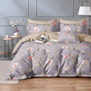 Beauty Home Σετ παπλωματοθήκη υπέρδιπλη Art 12606 Marin 230x250 Λιλά