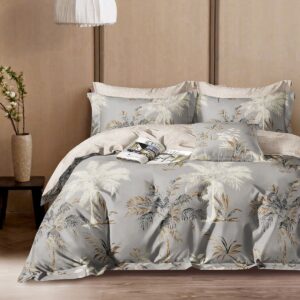 Beauty Home Σετ παπλωματοθήκη υπέρδιπλη Art 12615 Olivier 230x250 Γκρι