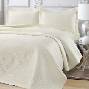 Beauty Home Σετ κουβερλί υπέρδιπλο Pixie Art 12314 230x250 Εκρού