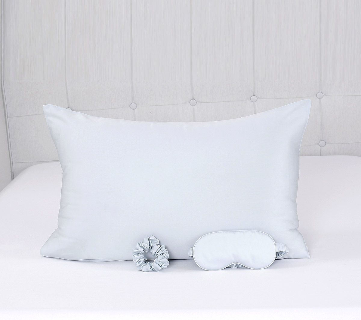 Beauty Home Σετ ομορφιάς ύπνου 3τμχ Art 7006 100% Tencel - Γκρι Beauty Home Σετ ομορφιάς ύπνου 3τμχ Art 7006 100% Tencel - Γκρι