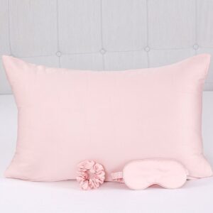 Beauty Home Σετ ομορφιάς ύπνου 3τμχ Art 7007 100% Tencel - Ροζ