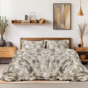 Beauty Home Σετ σεντόνια φανελένια King Size Degas Art 12337 270x260 Πράσινο