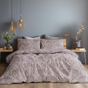 Beauty Home Σετ σεντόνια φανελένια King Size Gogh Art 12334 270x260 Μόκα