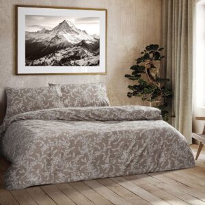 Beauty Home Σετ παπλωματοθήκη φανελένια υπέρδιπλη Bella Art 12120 230x250 Εμπριμέ