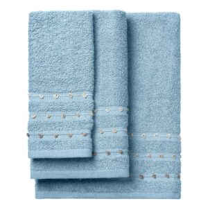 Beauty Home Σετ πετσέτες Art 3464 Σετ 3τμχ Σιέλ