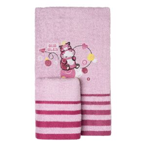 Beauty Home Σετ πετσέτες Art 5419 Σετ 2τμχ Λιλά