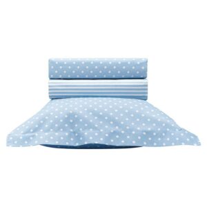 Beauty Home Σετ σεντόνια βρεφικά Art 5132 Ciel 120x170 Γαλάζιο