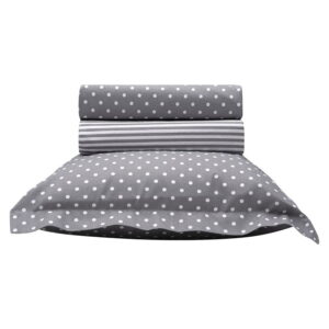 Beauty Home Σετ σεντόνια βρεφικά Art 5132 Grey 120x170 Γκρι